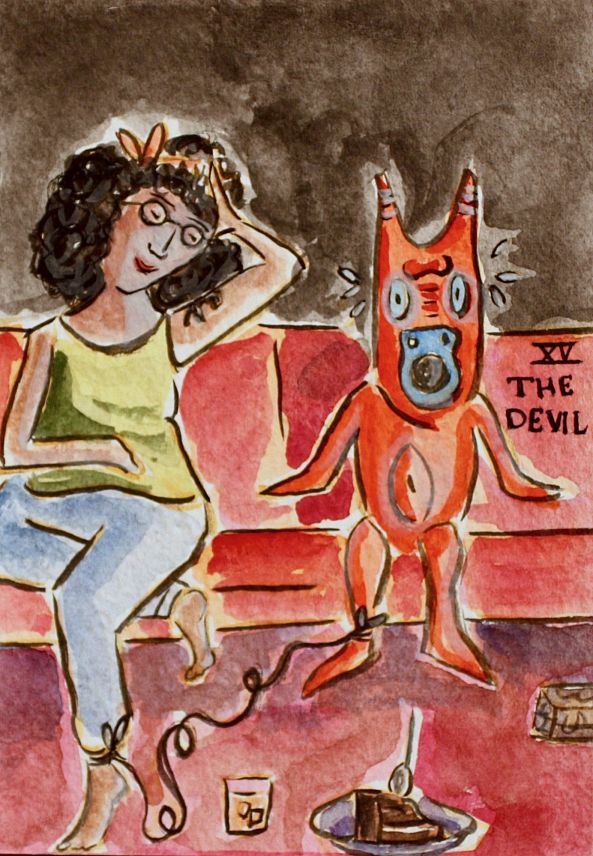 The devil-Odette Kougea