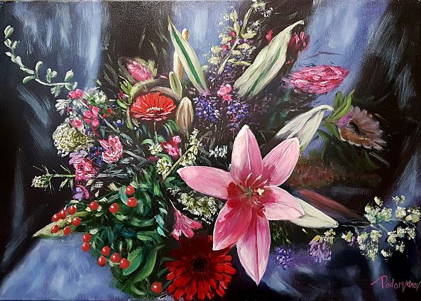 Colorful bouquet-yury podorvanov