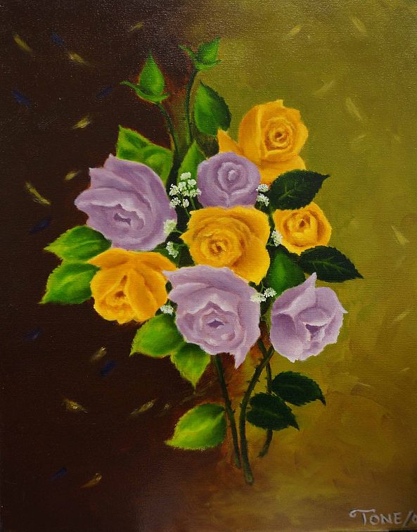  Bouquet of roses-Antonio Davis
