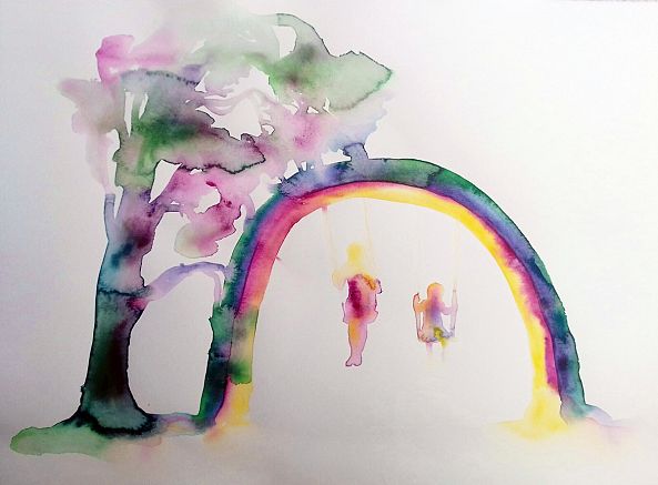 Childhood / Rainbow Swings-marija colic