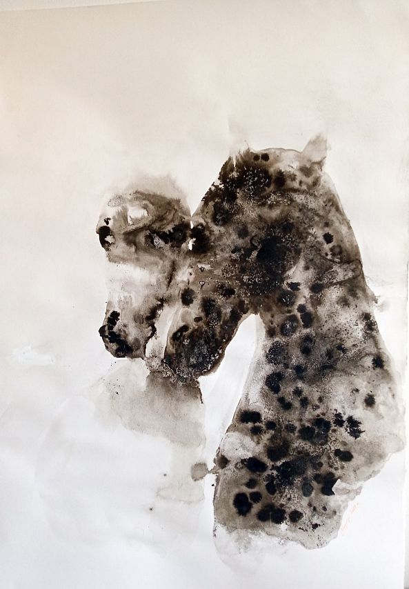 black and white couple version 3 -marija colic
