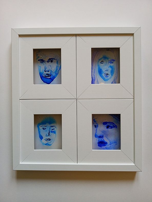 Four faces of blue-marija colic