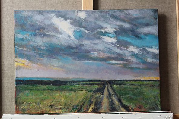 A road in the fields-Mariusz Robert Drabarek