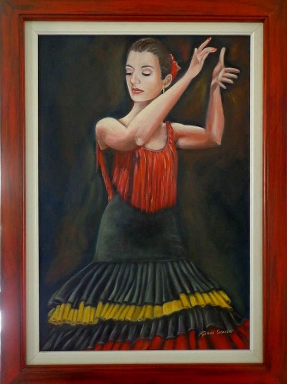 Flamenco dancer-Tânia Maria de Souza