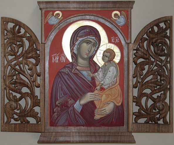 Mother of God with Jesus Christ-VANYA SAPUNDZHIEVA