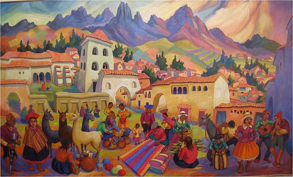 CHINCHERO MARKET-JUAN DE LA CRUZ MACHICADO