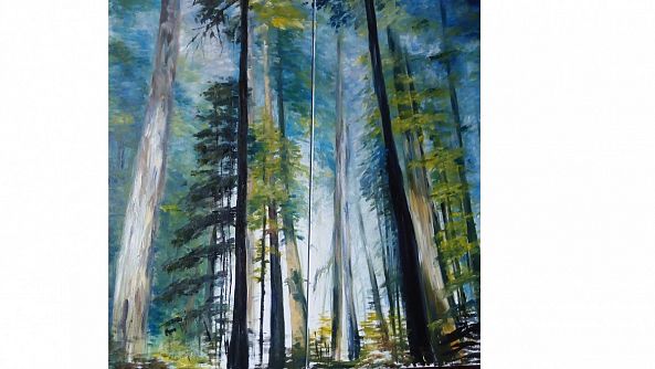 Futuristic forest-diptih-iryna Benderovska
