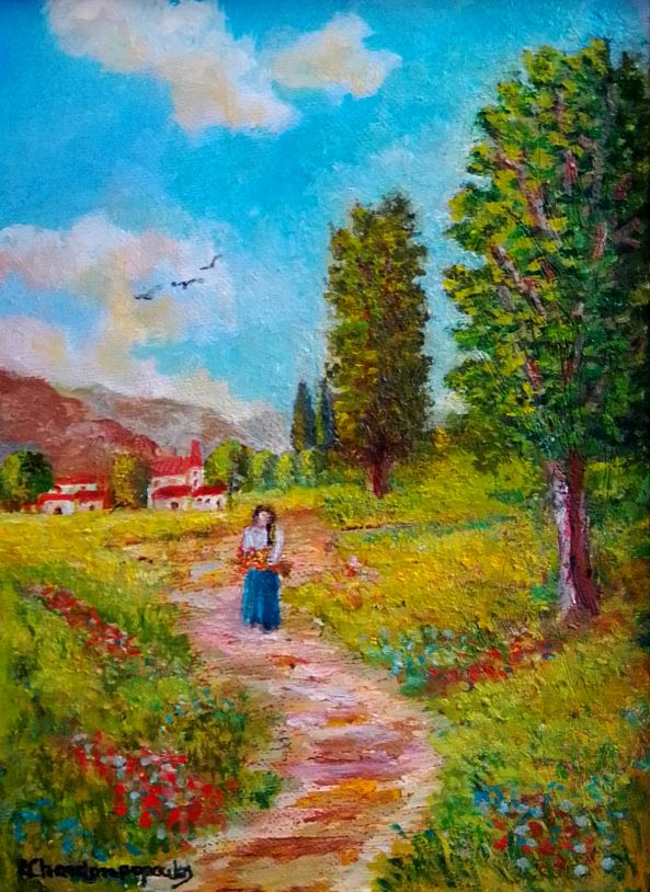  Walk on Spring pathway-Konstantinos Charalampopoulos