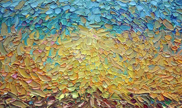 Bright day. Field-Olga Bezhina