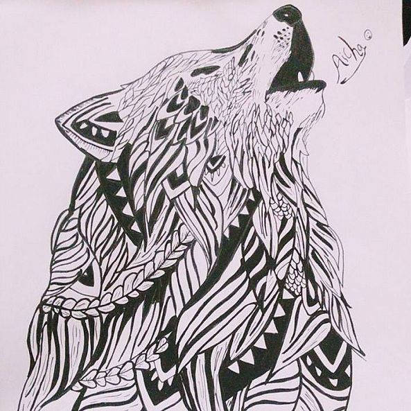 a zentagle  wolf-aisha essa