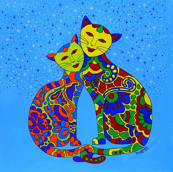 Sold - Lovely Cat-Maggie Lee