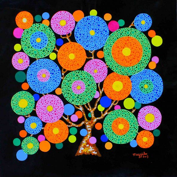Sold - Lucky Tree-Maggie Lee