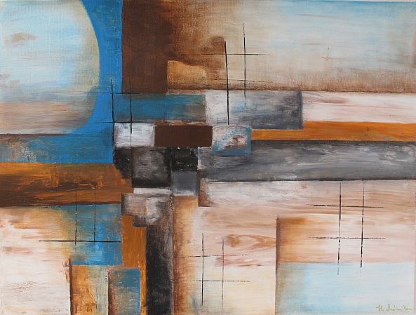 Abstract Wall-Monika Hobor