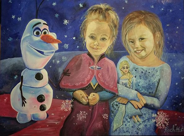 Olaf et les petites-Rachelle Beaudry