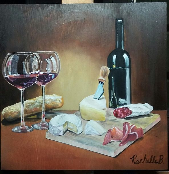 Wine and Cheese Collection No. 3-Rachelle Beaudry