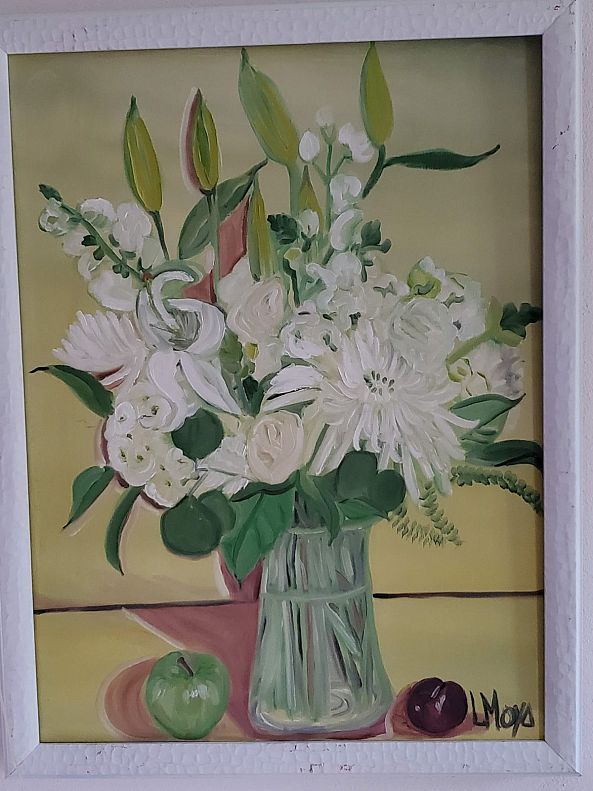White bouquet -Ligia Moya