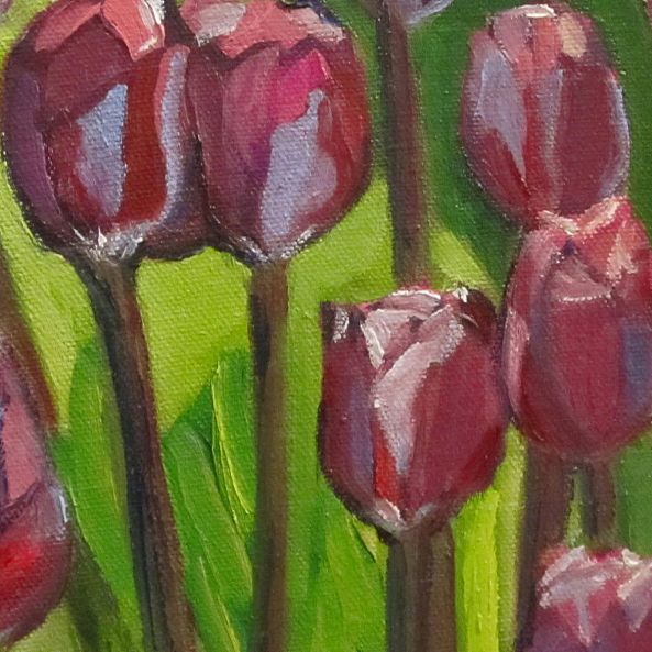 Purple tulips-Ligia Moya