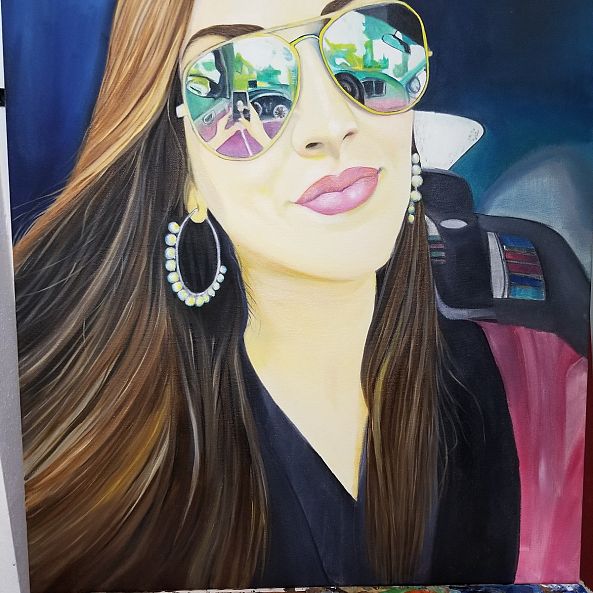 Selfie-Migdalia Galloza