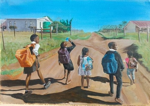 School friends-Lungisa Matubatuba