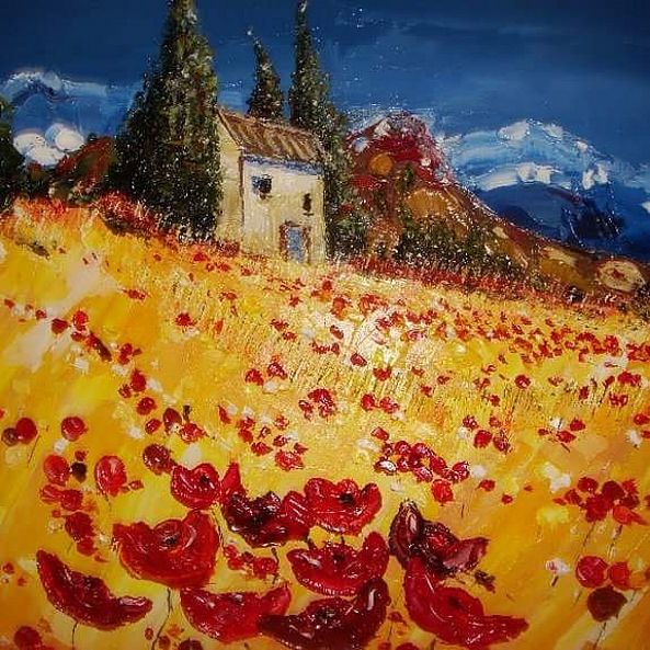 Poppies in Corezz, France-Cristel Brugger