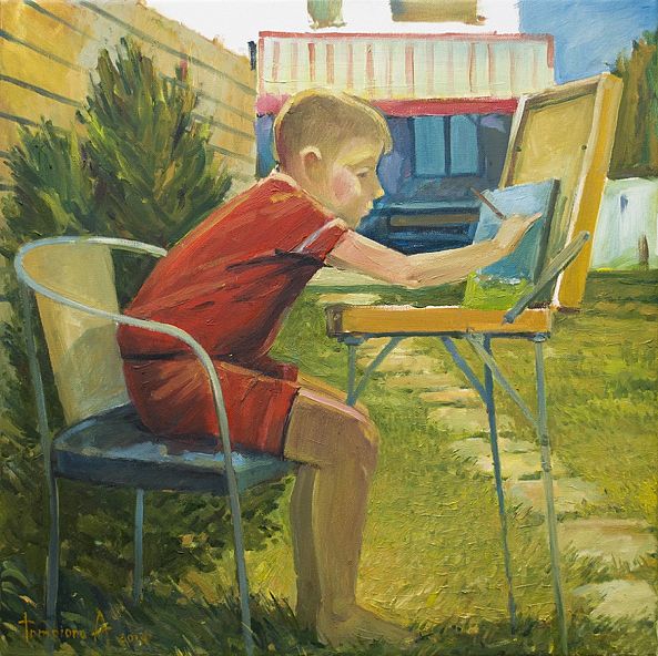 Young painter-Anatolii TOMOIANU