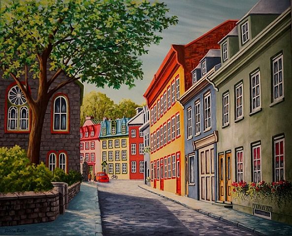 Charme du vieux Québec-Diane Cantin