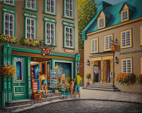 Les touristes-Diane Cantin