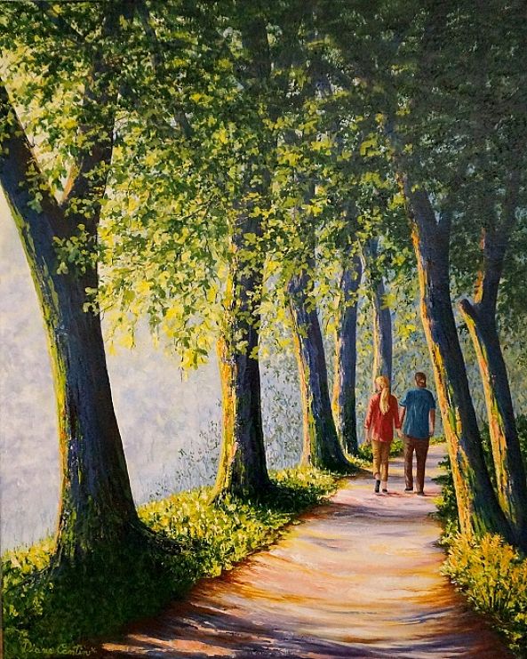 Sous-bois mystérieux-Diane Cantin