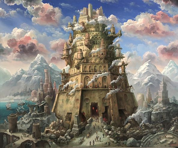Tower of Babel.-Alexander Mikhalchyk
