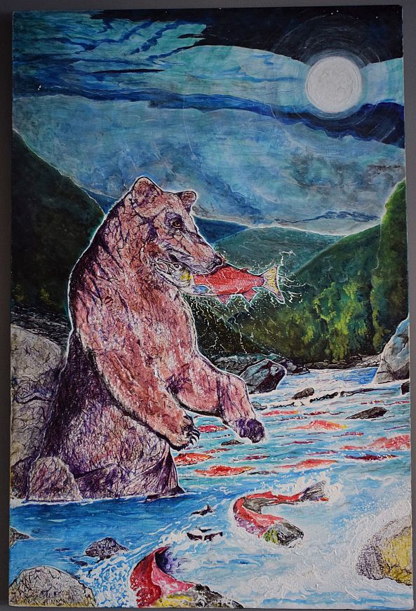 Ours pleine lune-Denis Roucau