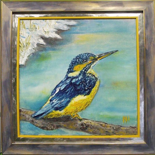 Bird kingfisher-Nadezhda Ivanova