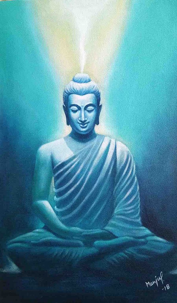 buddha inlight-MANJU PRAJAPATI