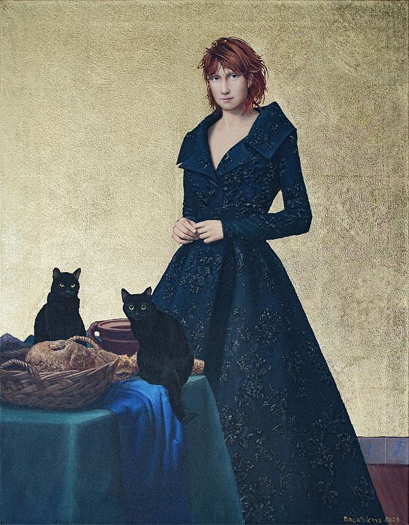 Contemporary portrait "Feast"-Nataliya Bagatskaya