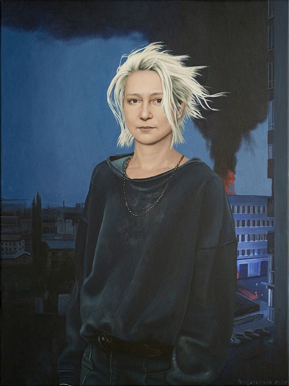 Adrenaline. Self-portrait-Nataliya Bagatskaya