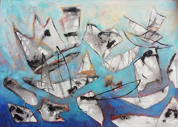 Sailing boats -Shereen  Badr 