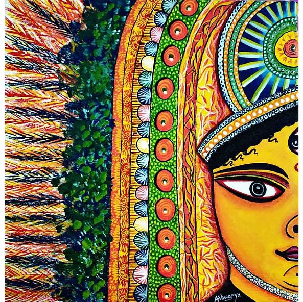 The Mask of Chhau-Aishwarya Nath