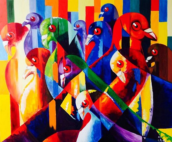 Pigeons-Stephanie Künzli