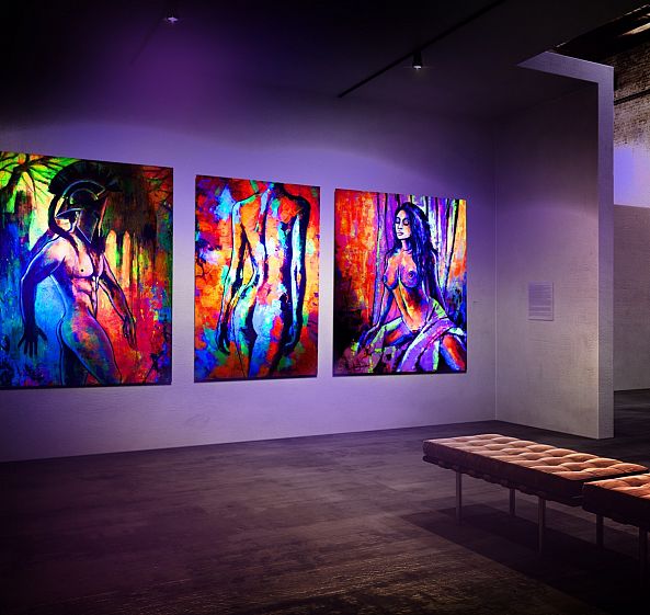 Anna Marija Bulka "The power of colour" UV exhibition 2019-Anna Marija Bulka