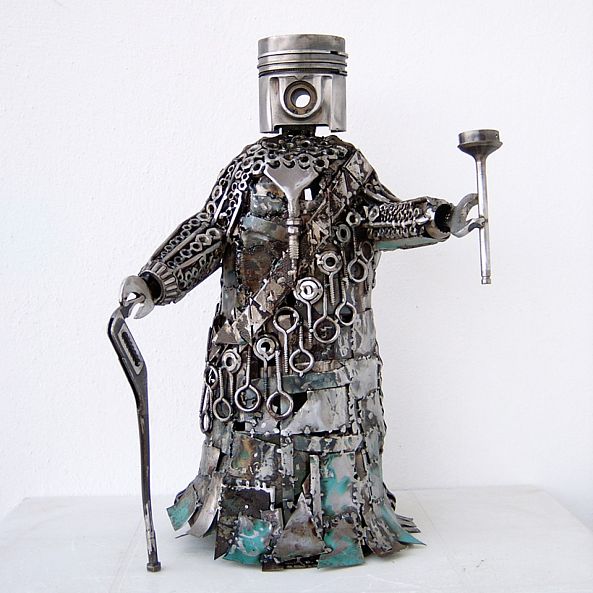 Emperor metal art sculpture-Dendrinos gIANNIS