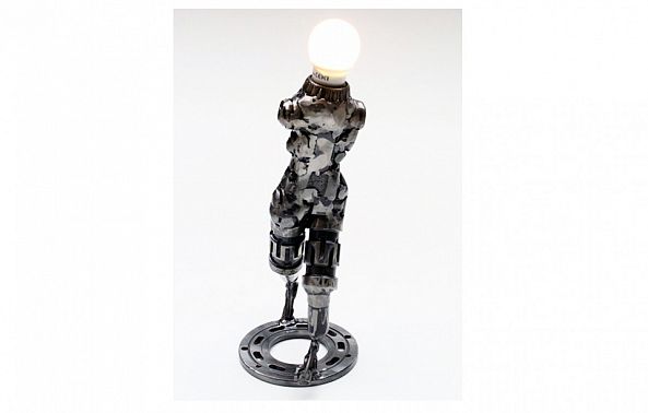Robot metal art sculpture-Dendrinos gIANNIS