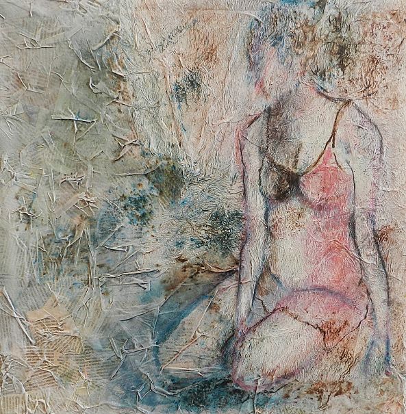 sitting woman-Ingrid Piessens