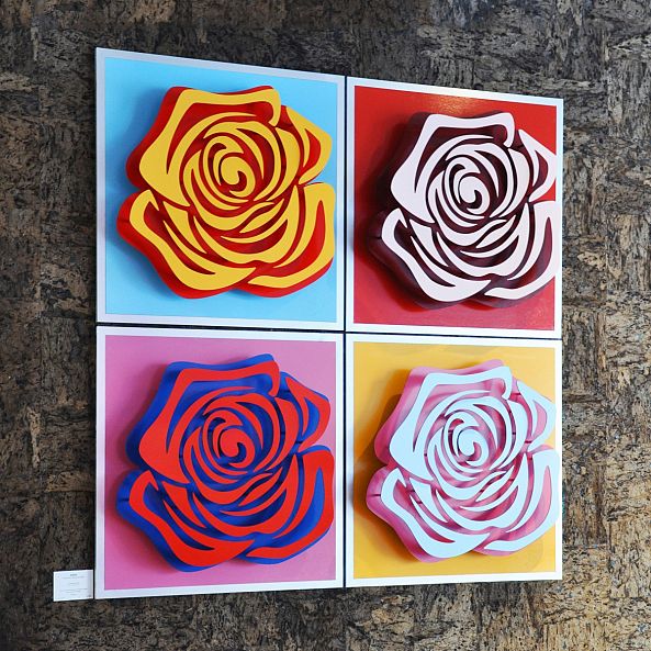 Spiral Flowers - 4 set-ARTEGA  Creations