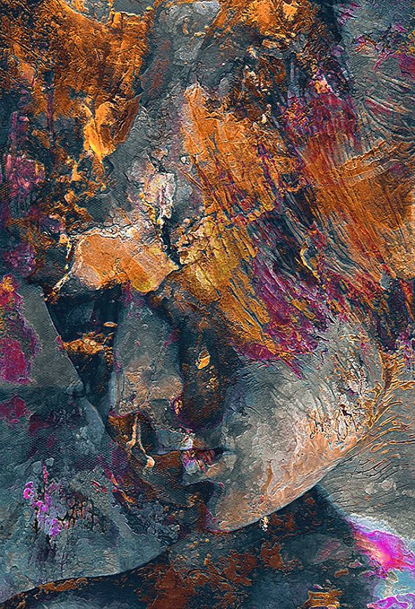 [PORTRAIT SERIES - Synesthesia II]   2017 -0958-5   50 x 75 cm-Ali Aslan