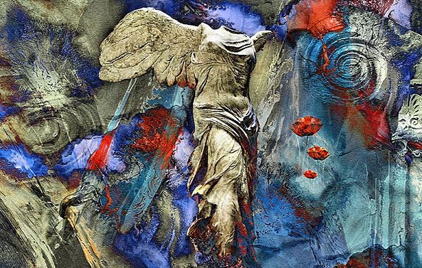[SCULPTURE SERIES - THE ANGEL]   2017 -026-7   50 x 78.5 cm-Ali Aslan