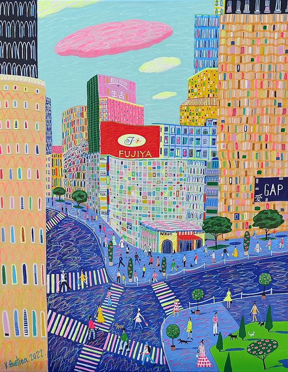 Charming Streets Of Tokyo-Katrina Avotina