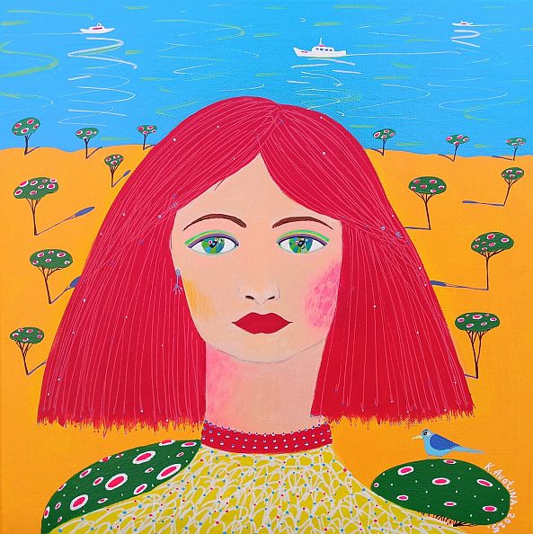 The Girl With An Ocean Eyes-Katrina Avotina