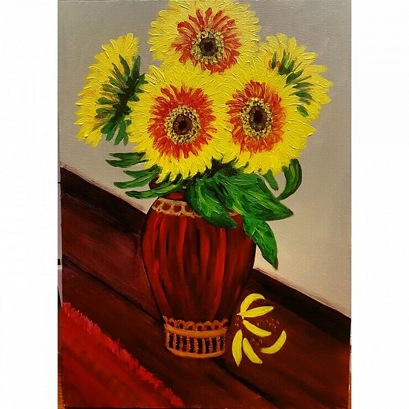 Sunflowers-Eva cad