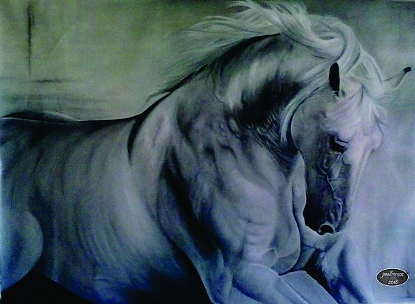 "White horse"-José Albornoz