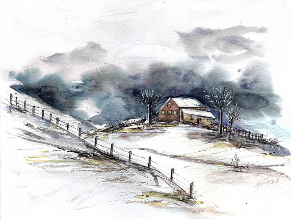 Winter clouds-Aniko Hencz