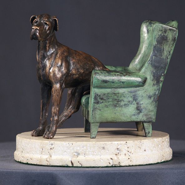 Rex and his chair-Willem Botha
